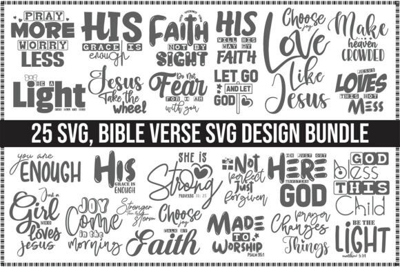 A Designer's Review: Faith SVG Graphics for T-Shirt Designs