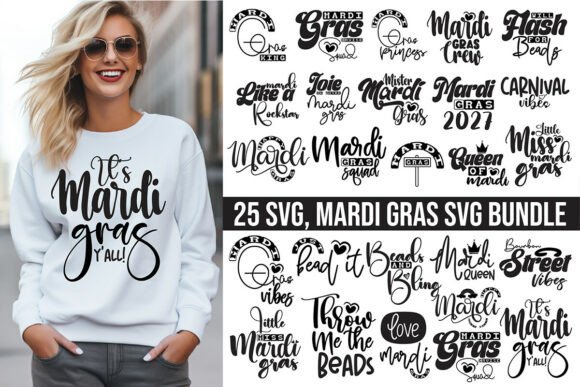 A Designer's Review: Mardi Gras SVG Bundle for Authentic Local Branding