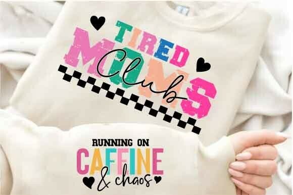 A Designer’s Review of the Tired Moms Club Graphics for T-Shirt Designs