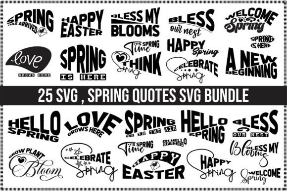 A Fresh Spring Graphic Bundle for Blog Graphics & T-Shirt Designs