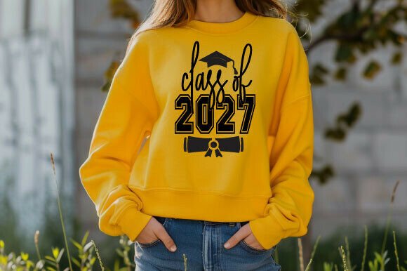 A Graduation Graphics Asset for Editorial and T-Shirt Designs