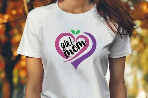 A Heartfelt SVG Graphic for Mother-Daughter T-Shirt Designs