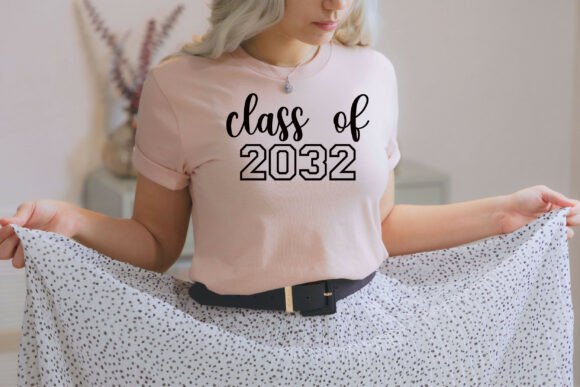 Class of 2032 Graphics for Modern T-Shirt Designs & Products