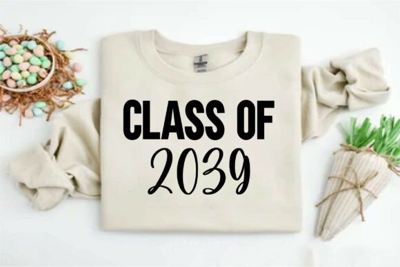 Class of 2039: A Timeless Embroidery Design for Future Memories