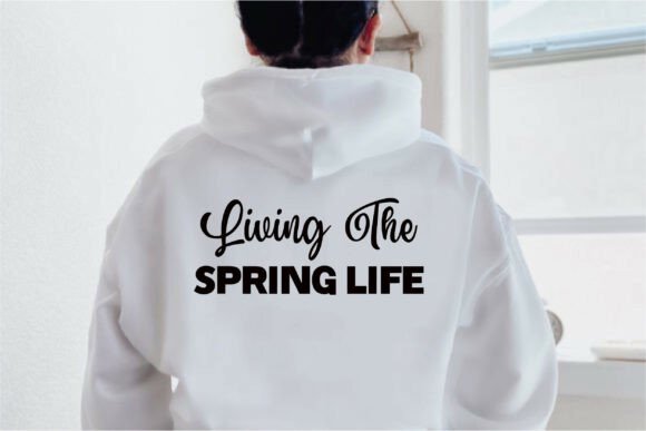 Living the Spring Life: Graphics and T-Shirt Designs for Digital Creators