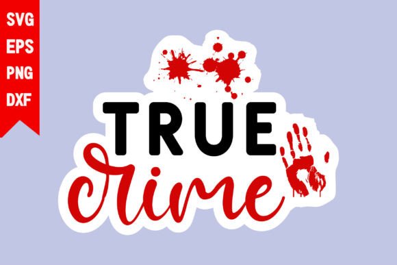 True Crime Graphics for Impactful T-Shirt Designs & Branding