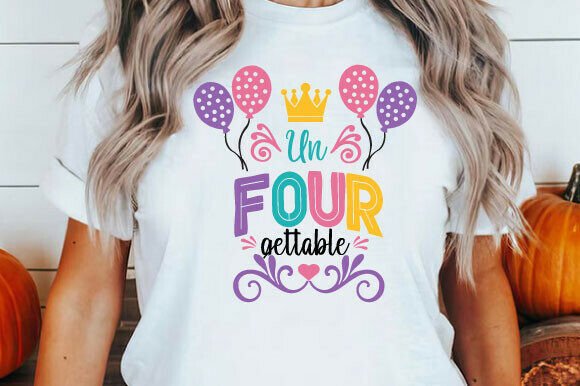 Un Four Gettable Birthday: A Playful & Practical Embroidery Design